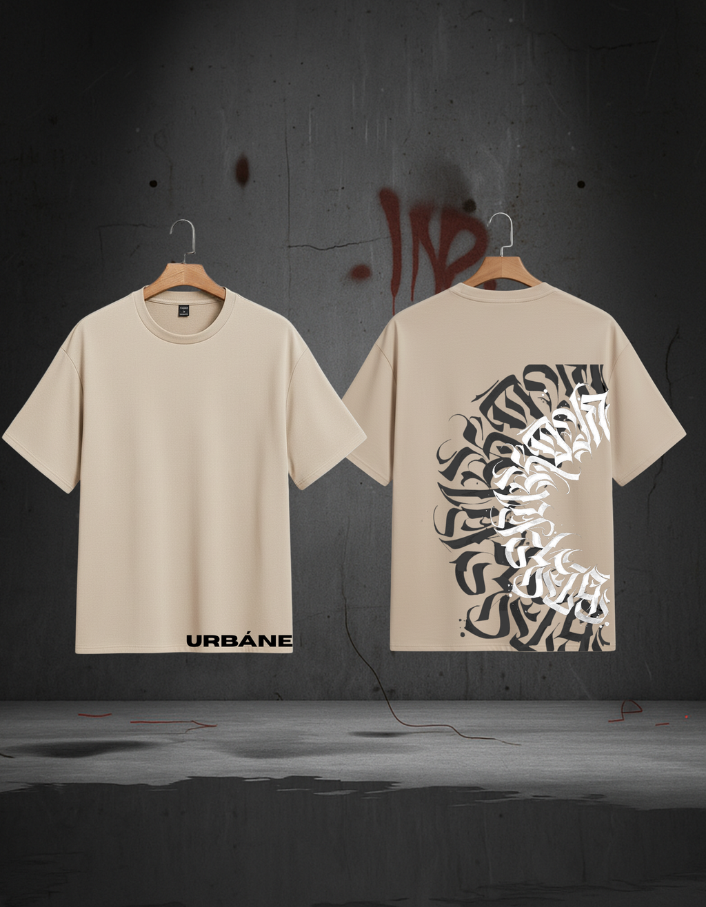 THE CIPHER Oversized T-Shirts