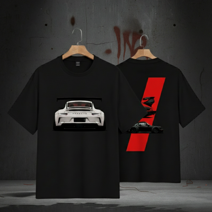 PORSCHE GT3 Oversized T-Shirts