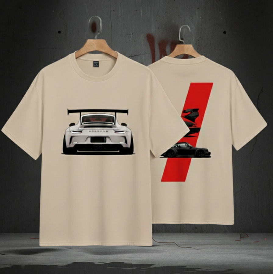 PORSCHE GT3 Oversized T-Shirts