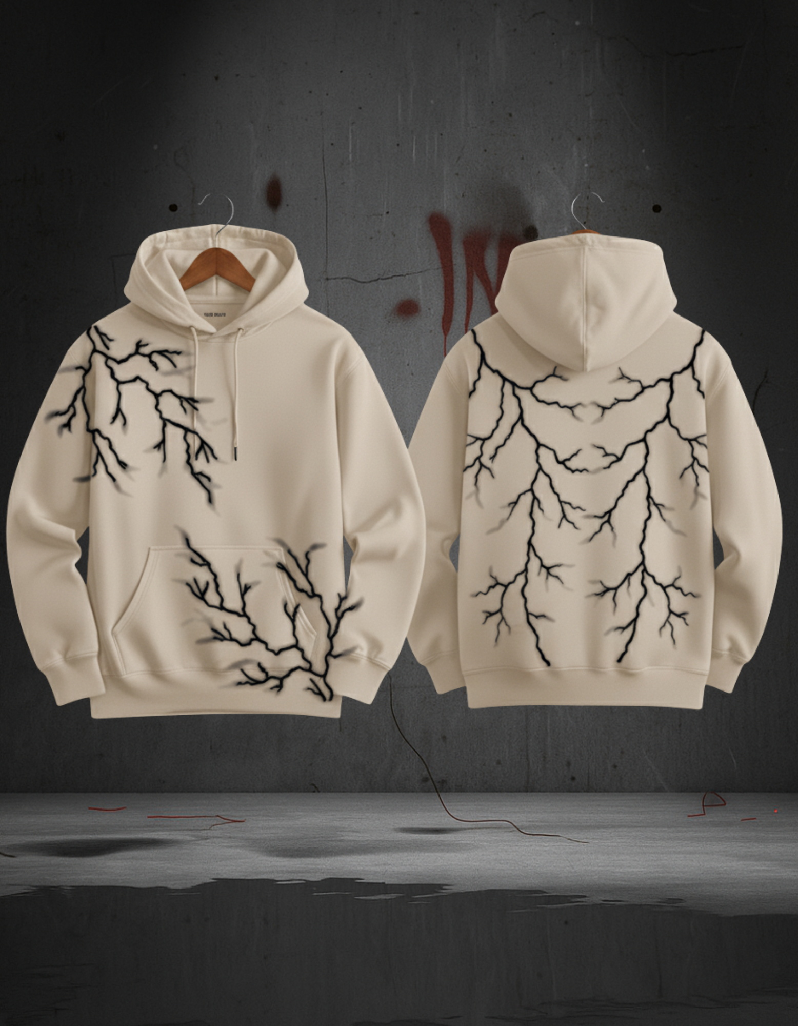 White Storm Hoodie