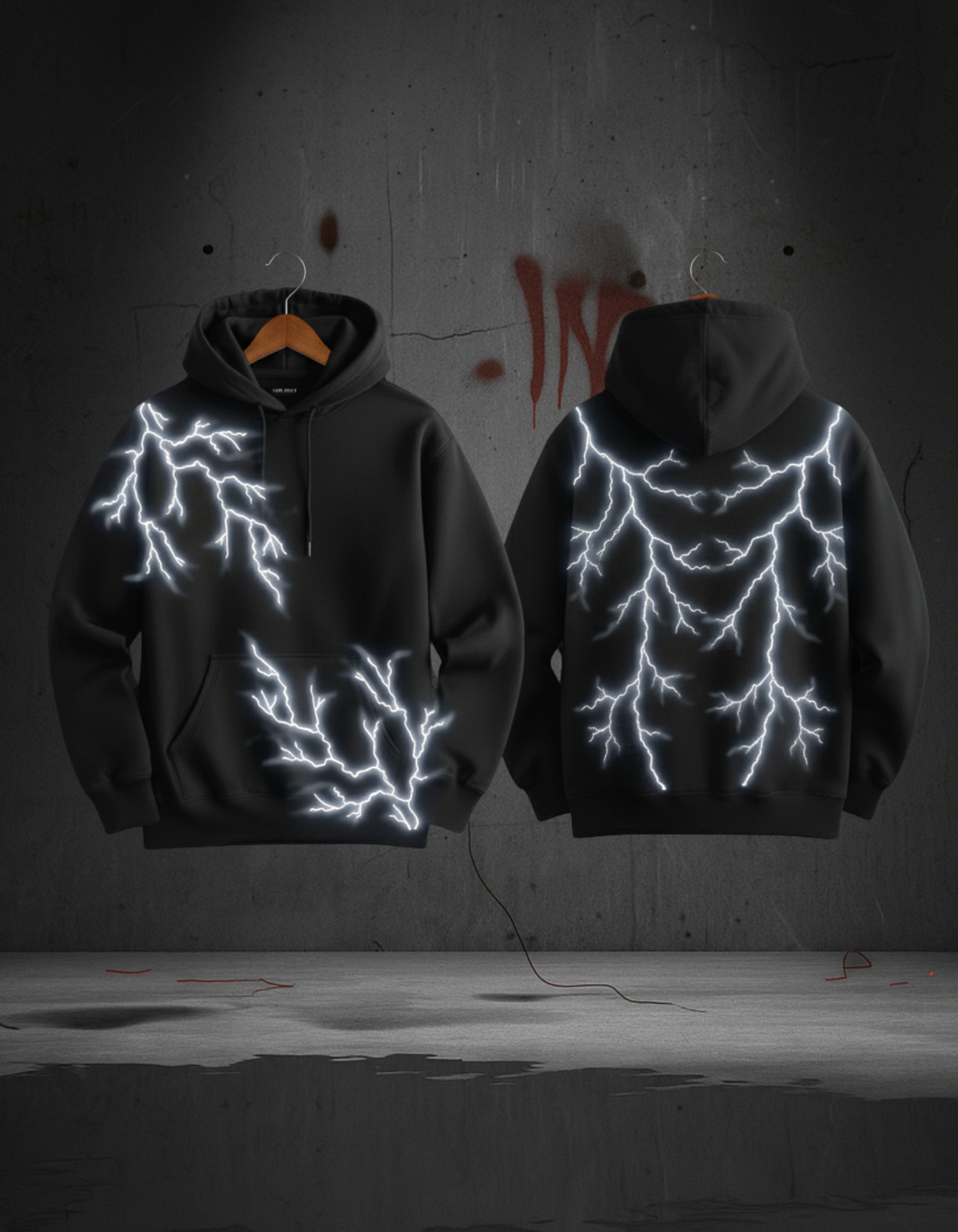 White Storm Hoodie