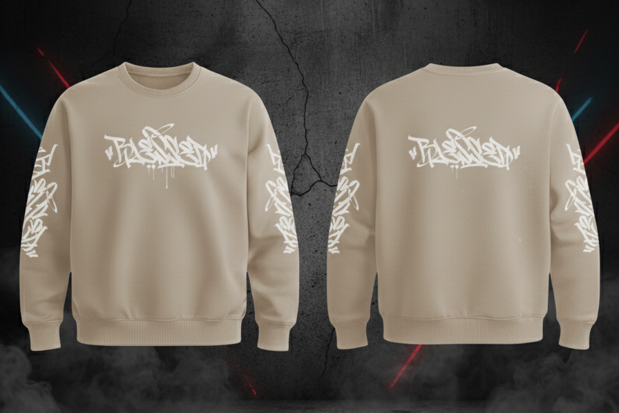 GRAFFITI GHOST SWEATSHIRT