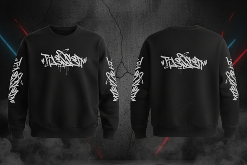 GRAFFITI GHOST SWEATSHIRT